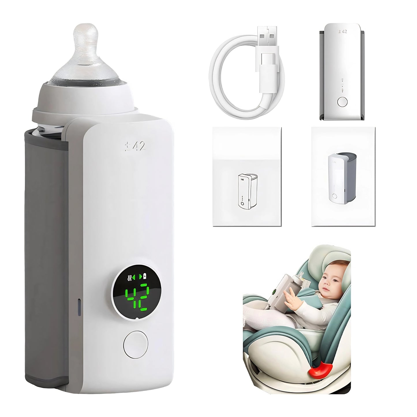 BabyTec Portable Bottle Warmer - NEESTEC