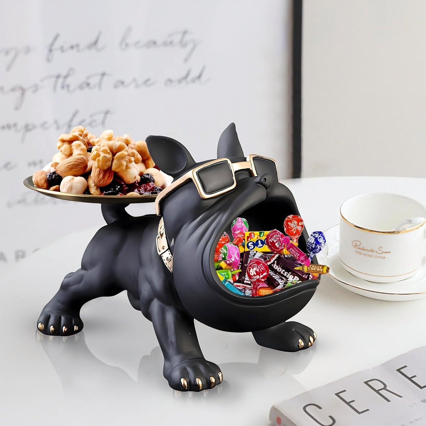 DogTec Bulldog Tray & Decor - NEESTEC