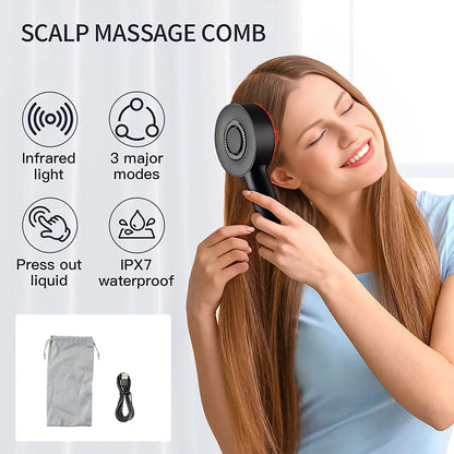 MassTec Red Light Hair Growth Massage Comb - NEESTEC