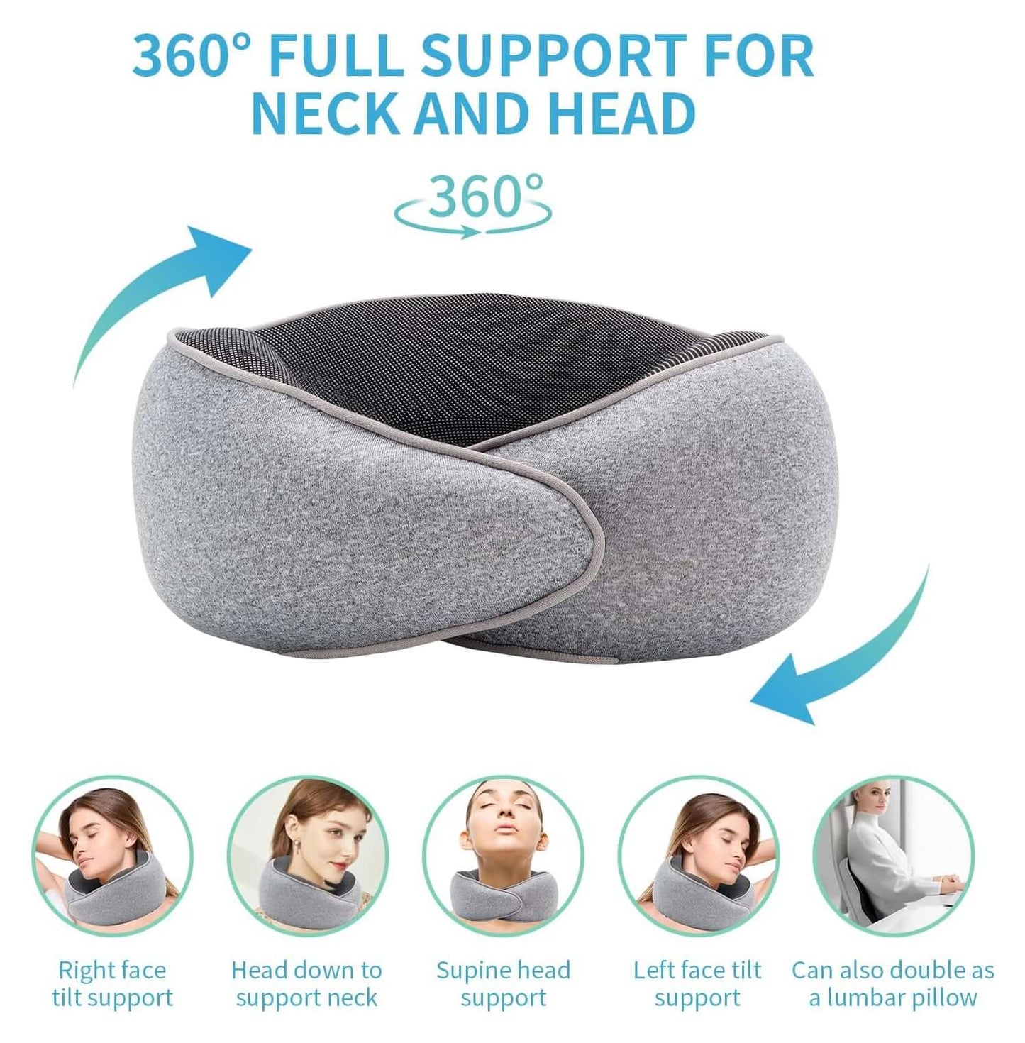 FlyTec Ultimate Travel Neck Pillow - NEESTEC