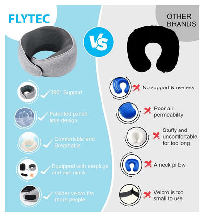 FlyTec Ultimate Travel Neck Pillow - NEESTEC